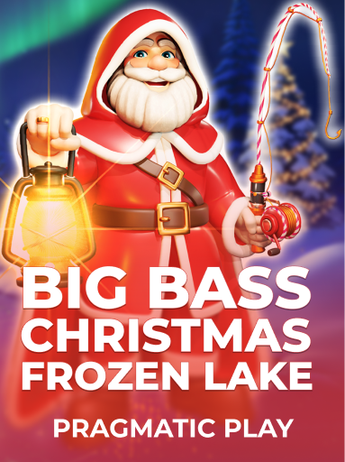 Big Bass Christmas Frozen Lake